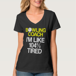 T-shirt Instructeur d'équipe de Bowling Coach 9