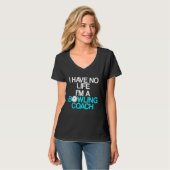 T-shirt Instructeur d'équipe de Bowling Coach 9 (Devant entier)