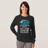 T-shirt Instructeur d'équipe de Bowling Coach Player 3 (Devant entier)
