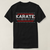 T-shirt Instructeur Karate Enseignant Enseignant Karateka  (Design devant)