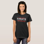T-shirt Instructeur Karate Enseignant Enseignant Karateka (Devant entier)