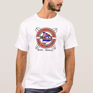 T-shirt Instructeurs de surf de maître nageur d'Hawaï