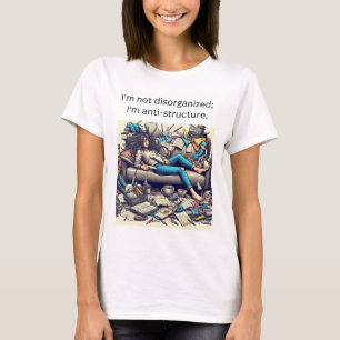 T-shirt Instruction Anti-Structure : Embrace le chaos avec