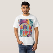 T-shirt Instruction de jeu en gras (Devant entier)