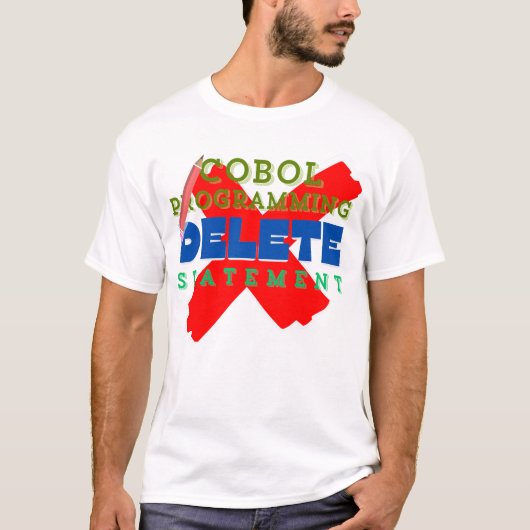 T-shirt Instruction de suppression de la programmation Cob (Devant)