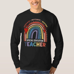 T-shirt Instruire Motivate Inspirer Enseignant de l'éducat