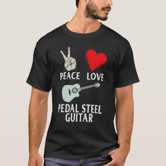 T-shirt Instrument à cordes pincées Pedal Steel Guitariste