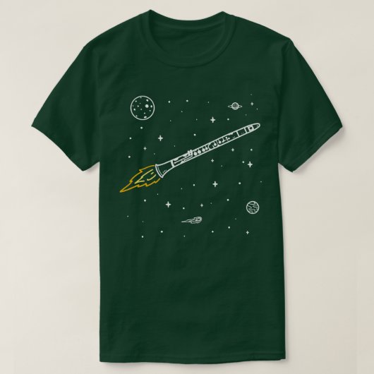T-shirt Instrument Clarinet (Design devant)