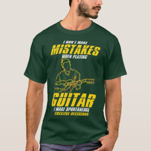 T-shirt Instrument de musique guitare musique cadeau guita