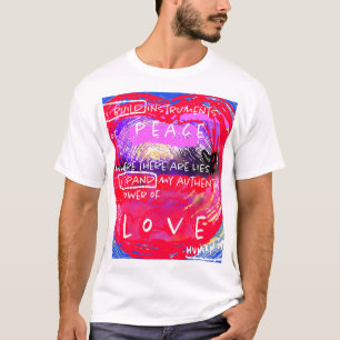 T-shirt Instrument de paix - Art numérique Abstrait.