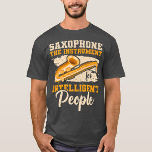 T-shirt Instrument pour personnes intelligentes Musique Sa