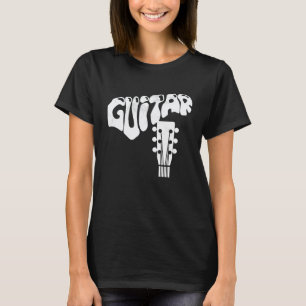T-shirt Instruments de musique de guitare cool guitariste
