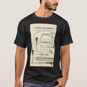 T-shirt Instruments Médicales vintages 5