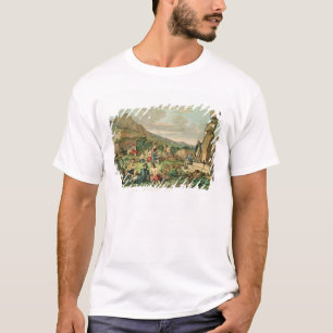 T-shirt Insulaires et monuments d'île de Pâques