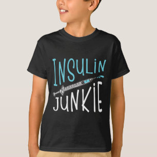 T-shirt Insuline cool Junkie Fun Diabète Sensibilisation M