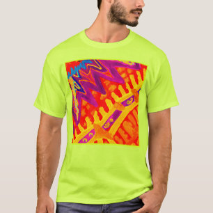 T-shirt Intégration du design Motif coloré