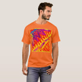T-shirt Intégration du design Motif coloré (Devant entier)