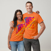 T-shirt Intégration du design Motif coloré (Unisexe)