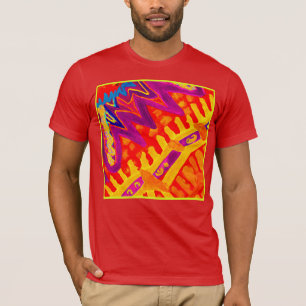 T-shirt Intégration du design Motif coloré