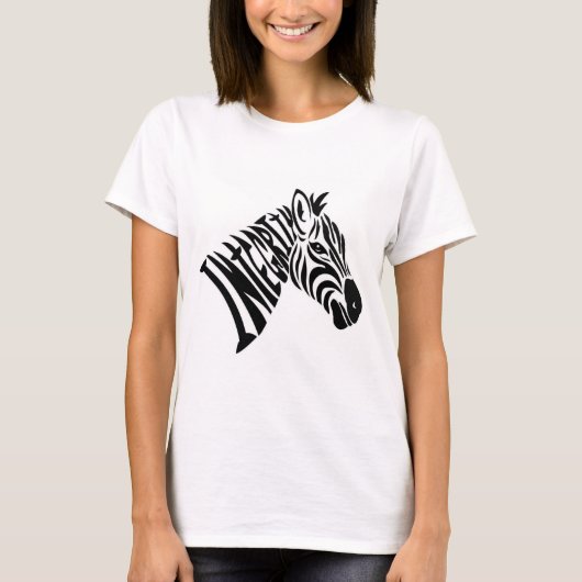 T-shirt Intégrité de zèbre d'Ehlers Danlos (Devant)