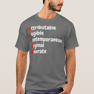 T-shirt Intégrité des données amusantes ALCOHA