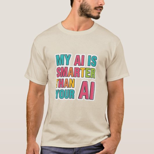T-shirt Intelligence artificielle (Devant)