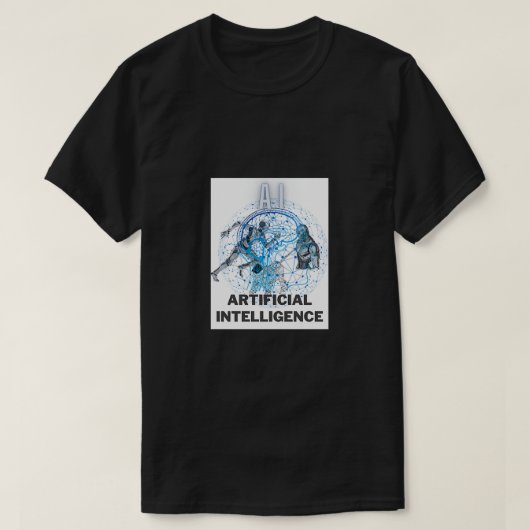 T-shirt Intelligence artificielle 40 (Design devant)