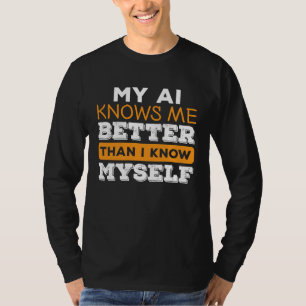 T-shirt Intelligence artificielle IA Algorithme Machine Ap