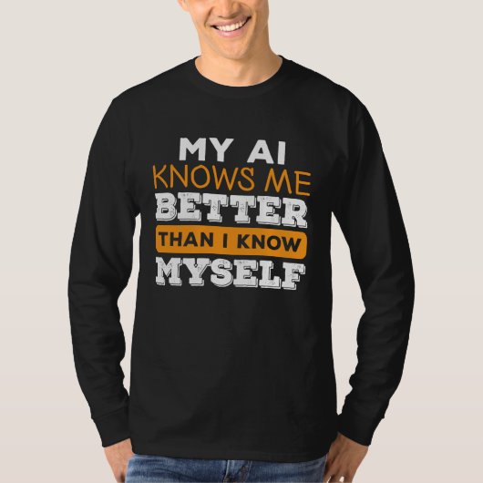 T-shirt Intelligence artificielle IA Algorithme Machine Ap (Devant)