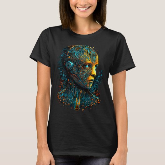 T-shirt Intelligence artificielle Informatique Informatiqu (Devant)