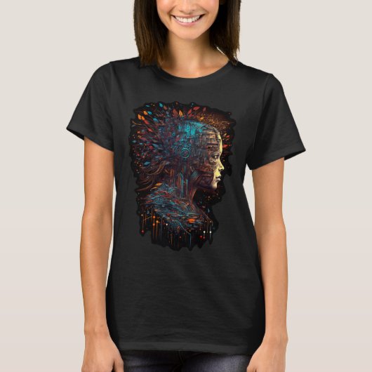 T-shirt Intelligence artificielle Informatique Informatiqu (Devant)