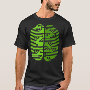 T-shirt Intelligence Artificielle Machine Learning Electri