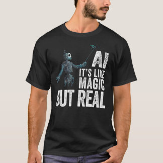 T-shirt Intelligence artificielle Robot AI