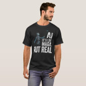 T-shirt Intelligence artificielle Robot AI (Devant entier)