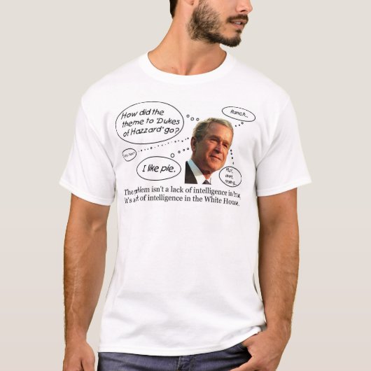 T-shirt Intelligence de Bush (Devant)