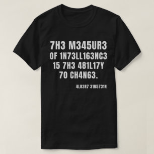 T-shirt Intelligence humaine