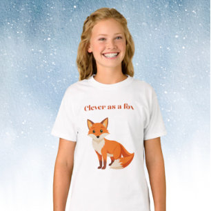 T-shirt Intelligent comme renard