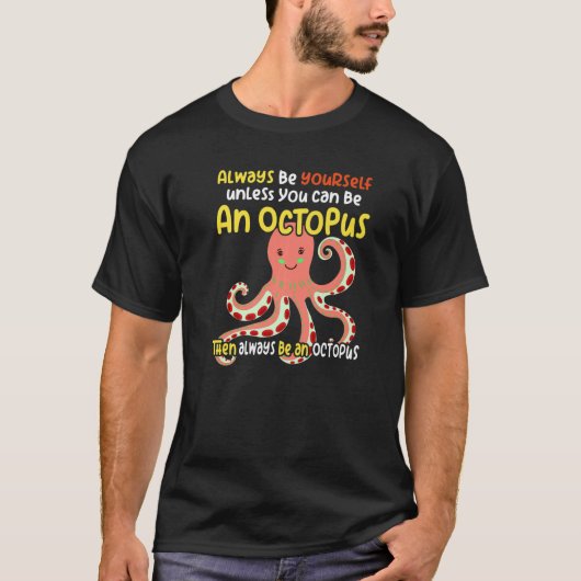 T-shirt Intelligent comme une pieuvre océanique créature 1 (Devant)