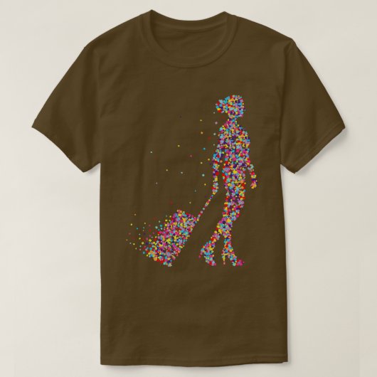 T-shirt Intendance des agents de bord Profession (Design devant)