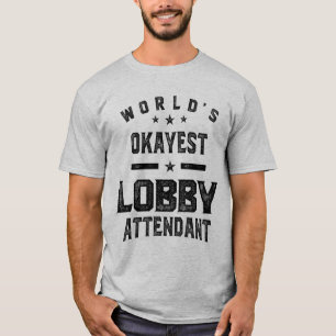T-shirt Intendant Du Hall Titre Du Travail Cadeau