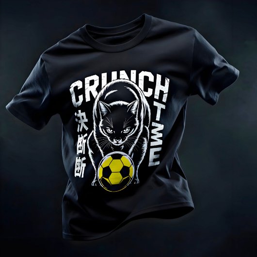 T-shirt Intense Cat Soccer - Gift for Athletes