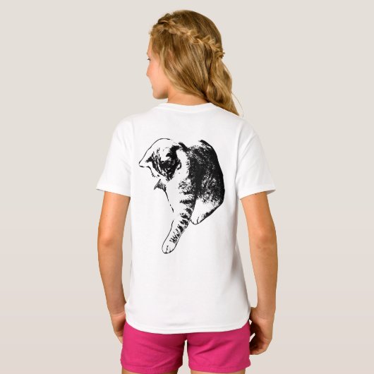 T-shirt Intention sans bruit (Dos entier)