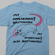 Intentions douteuses Opossum drôle