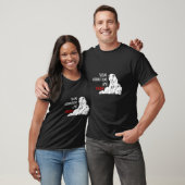 T-shirt Interactions sociales Limite atteinte Introvert Ca (Unisexe)