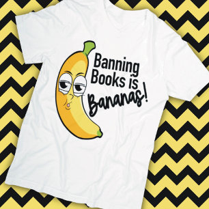 T-shirt Interdiction des livres de bananes