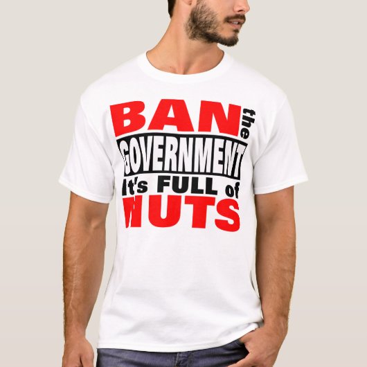 T-shirt Interdire Le Gouvernement (Devant)