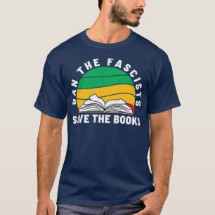 T-shirt Interdire les fascistes sauver les livres 16