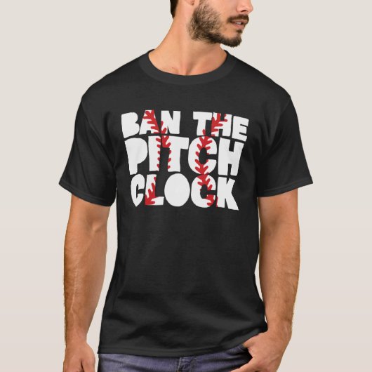 T-shirt Interdire Les Nouveaux Points De Baseball (Devant)