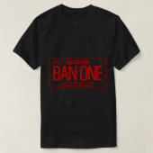 T-shirt Interdire un (Design devant)