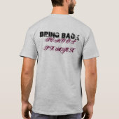 T-shirt Interdit dans la chemise de prière de 62 écoles (Dos)